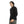 Black_Velvet_Round_Collar_Long_Sleeves_Smart_Casual_Pullover-Black