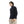 Velvet_Half_Zipper_High_Neck_Navy_Blue_Pullover-Blue