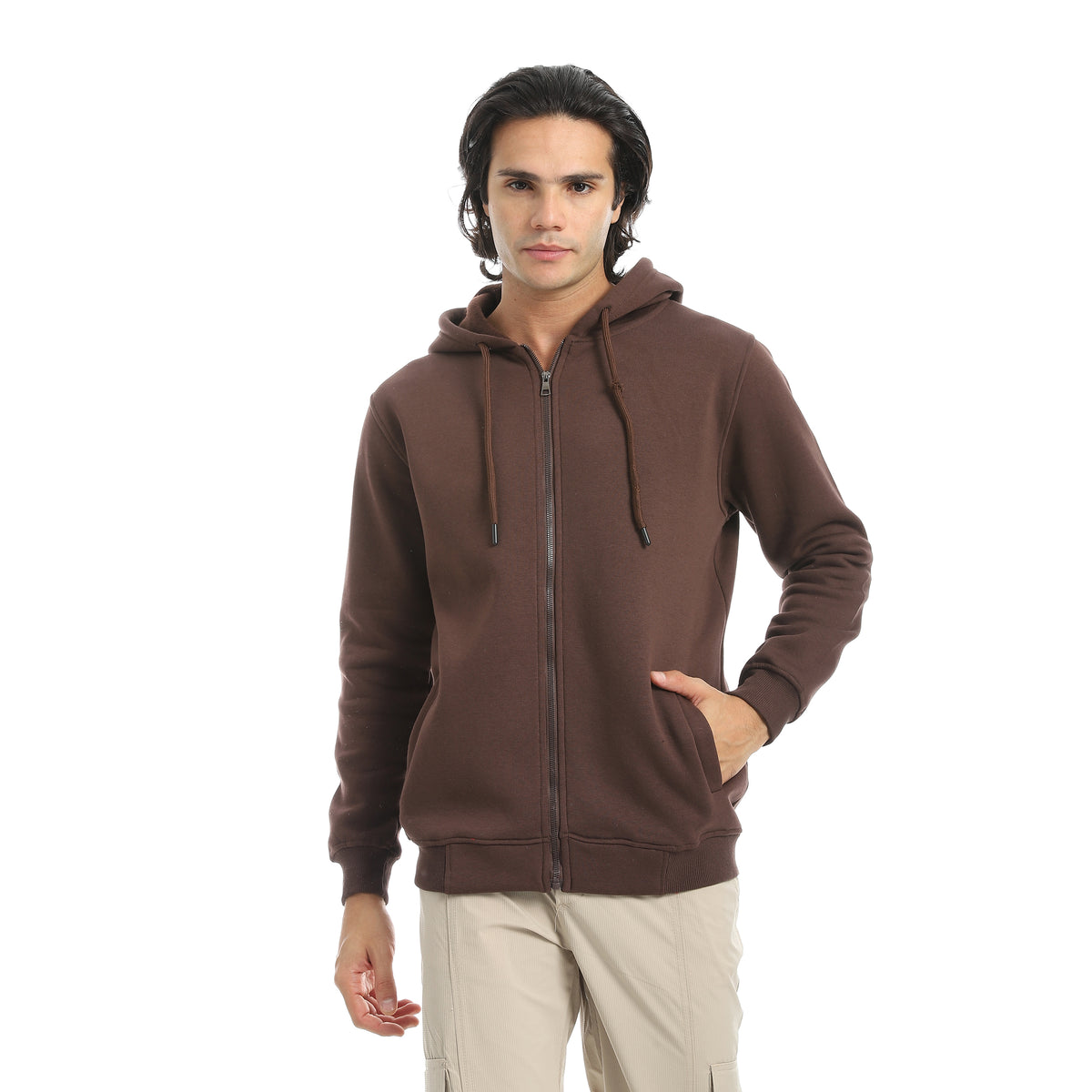 Inner_Fleeced_For_Everyday_Use_Hooded_Zipper_Closure_Jacket_-_Brown