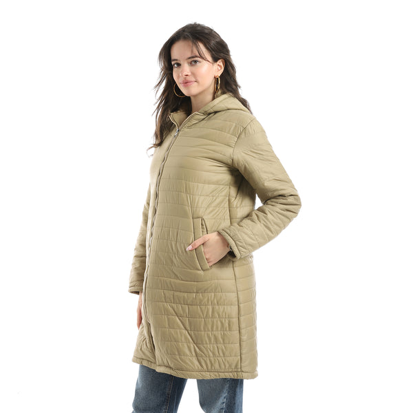 Sided_Pocket_Plain_Hooded_Coat_-_Beige