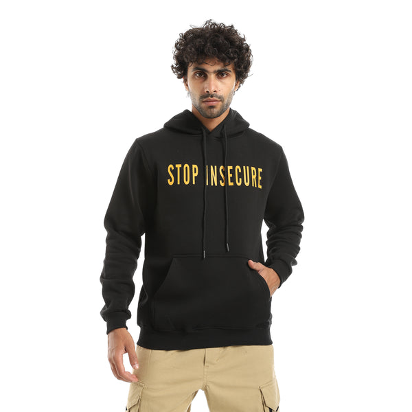 Printed_Hooded_With_Drawstringd_Black_Sweatshirt_Black