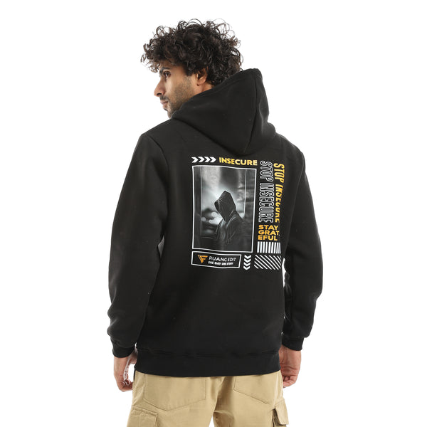 Printed_Hooded_With_Drawstringd_Black_Sweatshirt_Black