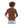 Brown_Velvet_Round_Collar_Long_Sleeves_Plain_Pullover-Brown