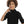 Velvet_Zipper_Closure_High_Collar_Black_Pullover_Black