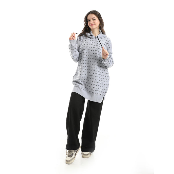 Long_Sleeves_Self_Patterened_Knitted_Pullover_-_Grey