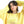 Printed_Round_Collar_Long_Sleeves_Yellow_Sweatshirt_Yellow