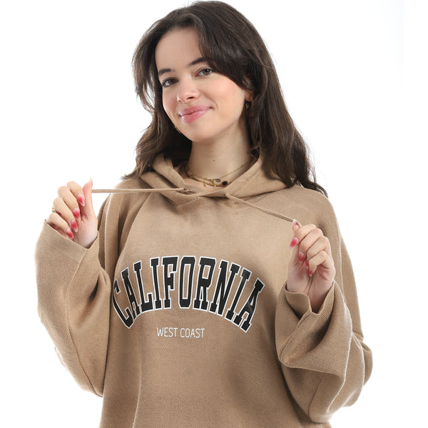 Oversize_Printed_Hooded_Collar_Beige_Hoodie_Beige