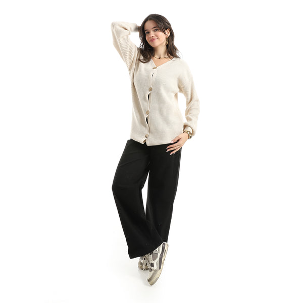 Long_Sleeves_Self_Patterened_Knitted_Pullover_-_Off_White