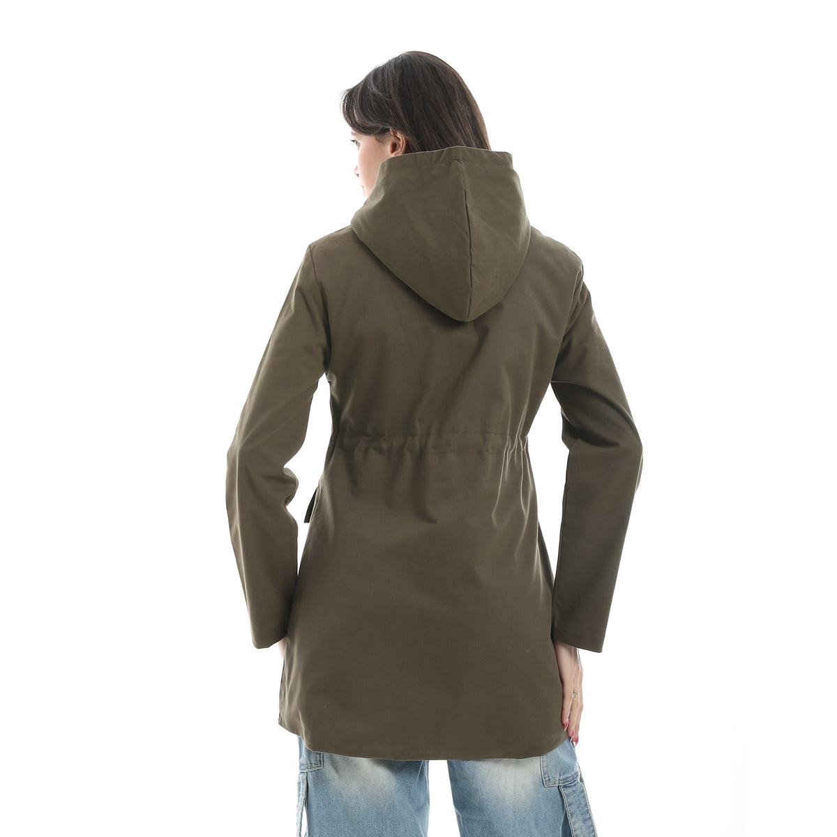 Hooded_Long_Length_Buttons_&_Zipper_Closure_With_Sided_Pockets_Coat-Ol ...