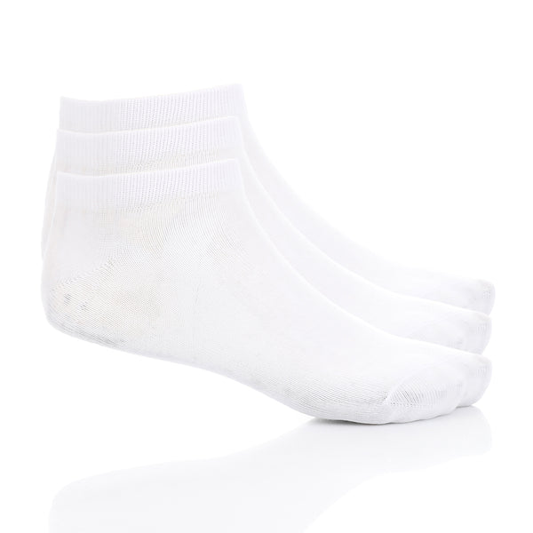 Low_Cut_Plain_Classic_Socks_-_White
