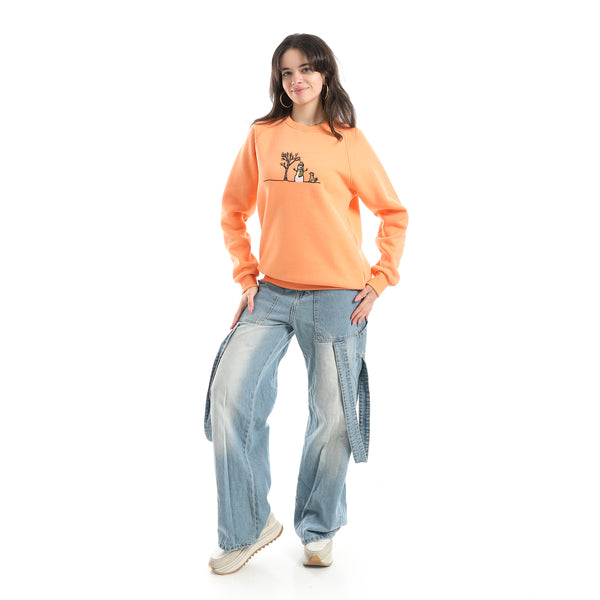 Embrodried_Long_Sleeves_Round_Collar_Sweatshirt_-_Simon