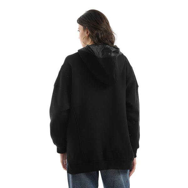 Comfy_Hooded_Long_Sleeves_Trendy_Sweatshirt__Black