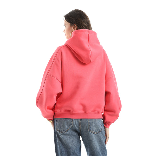 Comfy_Hooded_Long_Sleeves_Trendy_Sweatshirt__Pink