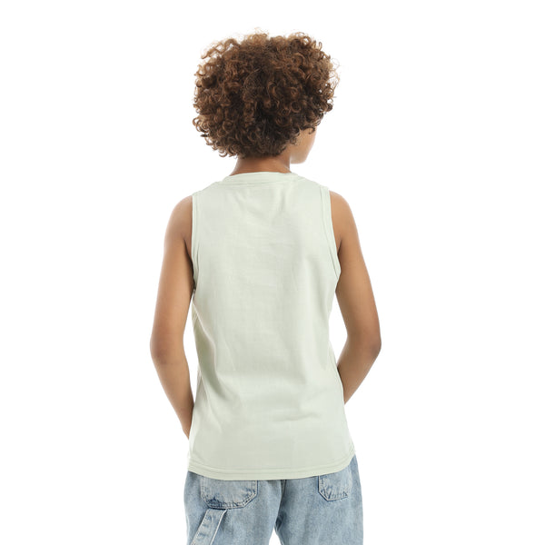 Cut_Sleeves_Light_Green_Tnak_Top_Light_Green