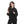 Self_Patterened_Inner_Fleeced_Hooded_Training_Suit_-_Black