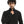 Half_Zipper_High_CollarPlain_Long_Sleeves_Black_Pullover_Black