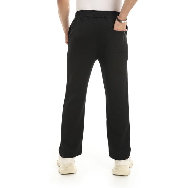 Elastic_Waist_With_Drawstrings_Comfy_Pants_-_Black