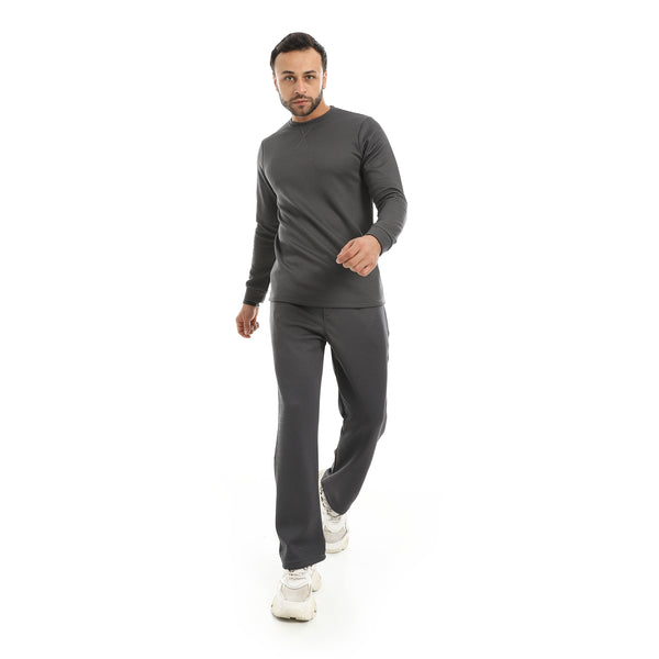 Elastic_Waist_With_Drawstrings_Comfy_Pants_-_Dark_Grey