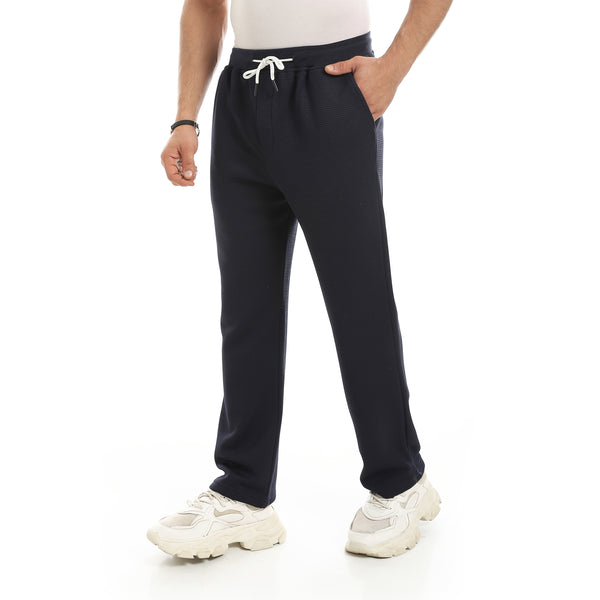 Elastic_Waist_With_Drawstrings_Comfy_Pants_-_Navy