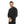 Black_Self_Patterened_Long_Sleeves_Half_Zipper_Closure_Sweatshirt-Black
