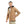 Camel_With_Black_Hooded_Full_Zipper_Closure_Jacket-Camel