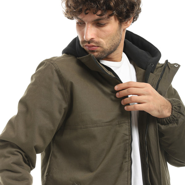 Hooded_Zipped_Gabardine_Jacket_-_Olive