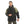 Hooded_Waterproof_Zipper_Closure_Jacket-Black_&_Light_Green_
