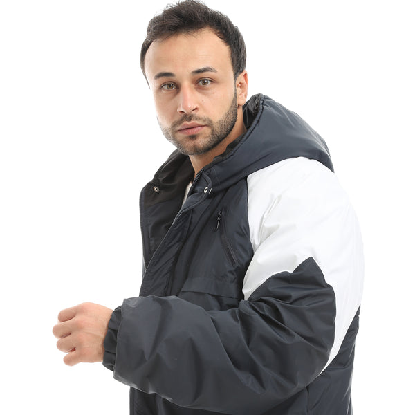 Hooded_Waterproof_Zipper_Closure_Jacket-_Navy_&_White_