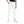 Self_Patterened_White_Elastic_Waist_Casual_Pants_White