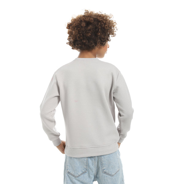 Self_Patterened_Light_Grey_Long_Sleeves_Pullover_Grey