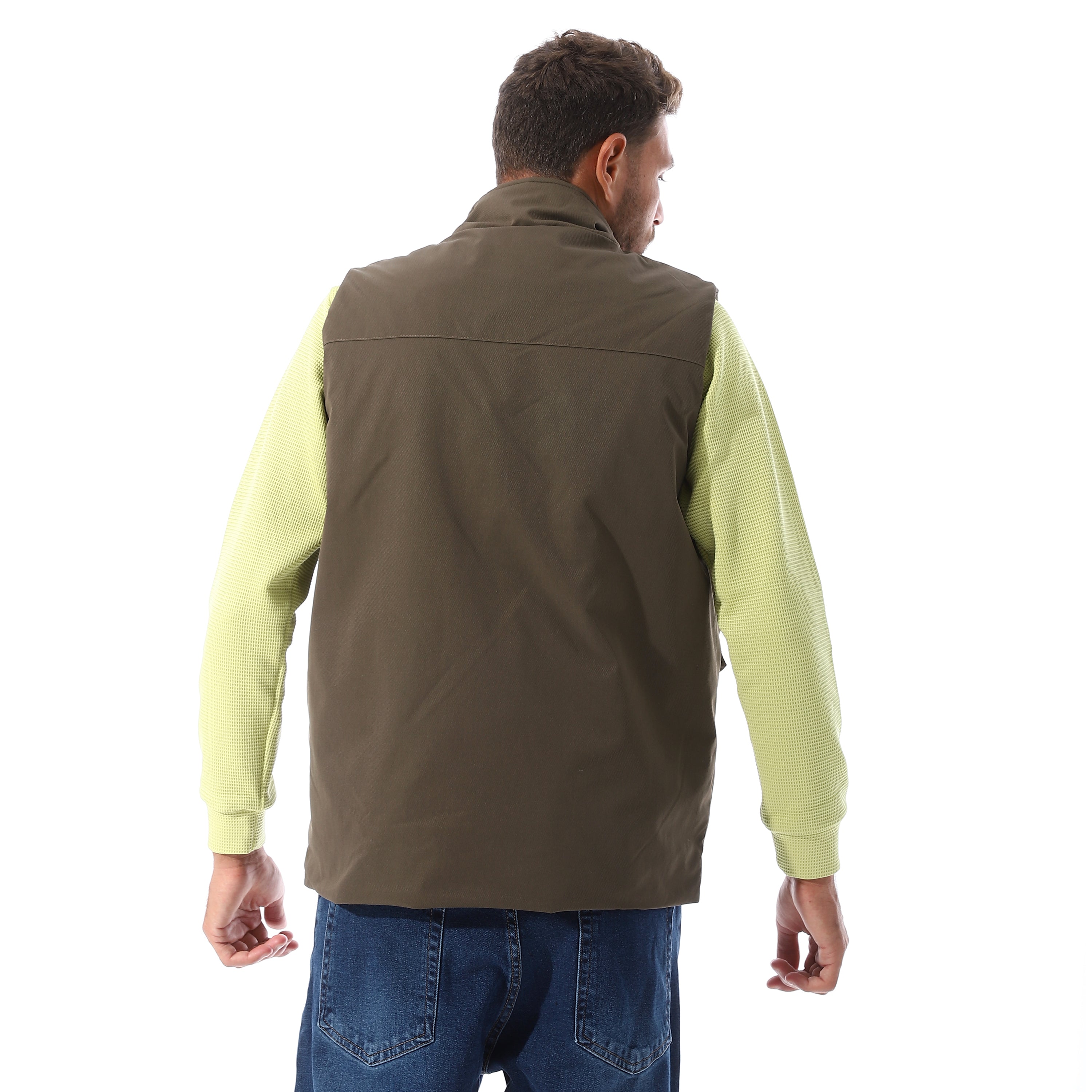 Multiple_front_flap_pockets_Vest_-_Olive