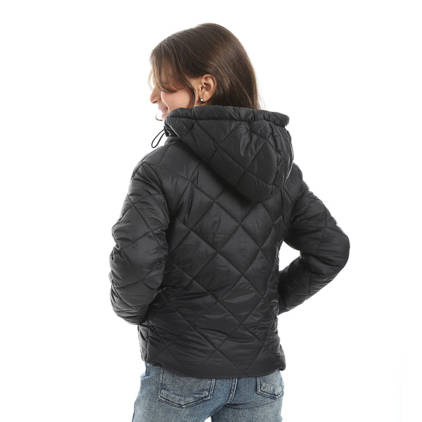 Full_Zipper_Closure_Hooded_Pump_Jacket_-_Black