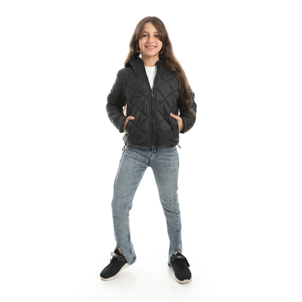 Full_Zipper_Closure_Hooded_Pump_Jacket_-_Black