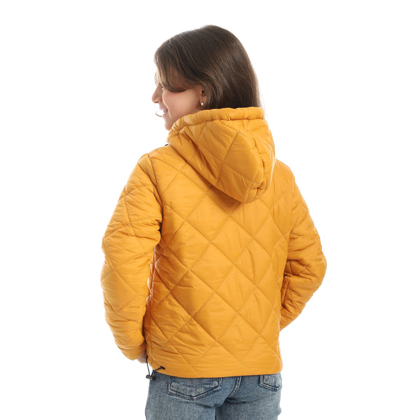 Full_Zipper_Closure_Hooded_Pump_Jacket_-_Mustard