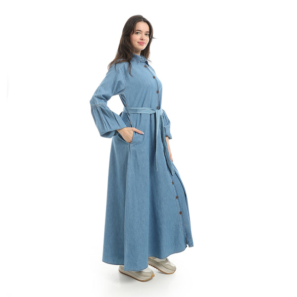 Light_Blue_Long_Sleeves_Buttons_Closure_Denim_Dress-Light_Blue