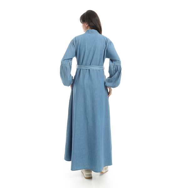 Light_Blue_Long_Sleeves_Buttons_Closure_Denim_Dress-Light_Blue