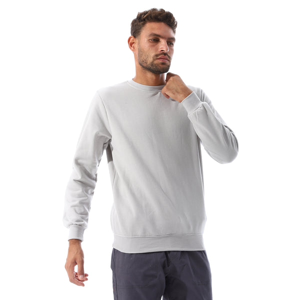 Plain_Basic_Men_Slip_On_Sweatshirt_-_Grey