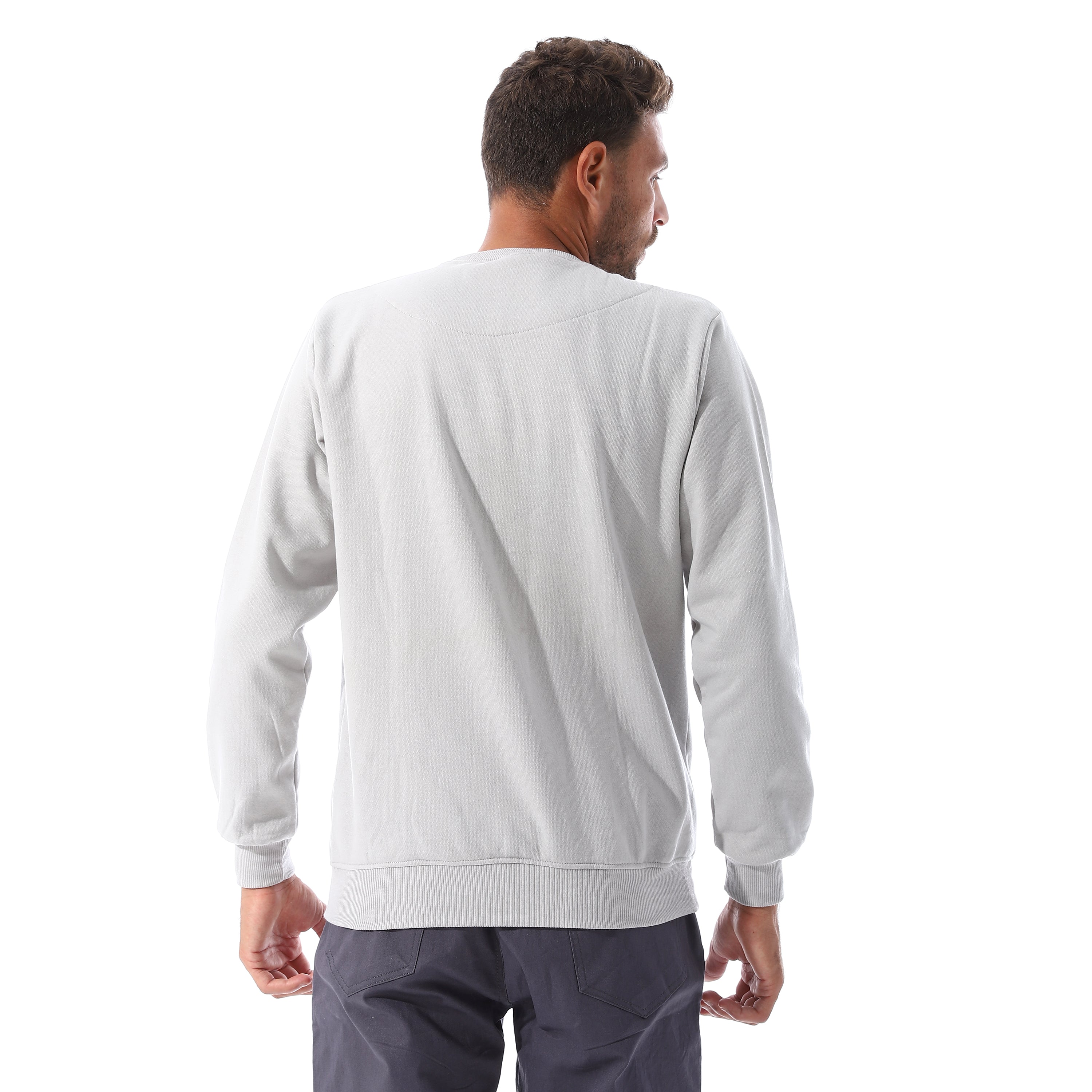 Plain_Basic_Men_Slip_On_Sweatshirt_-_Grey