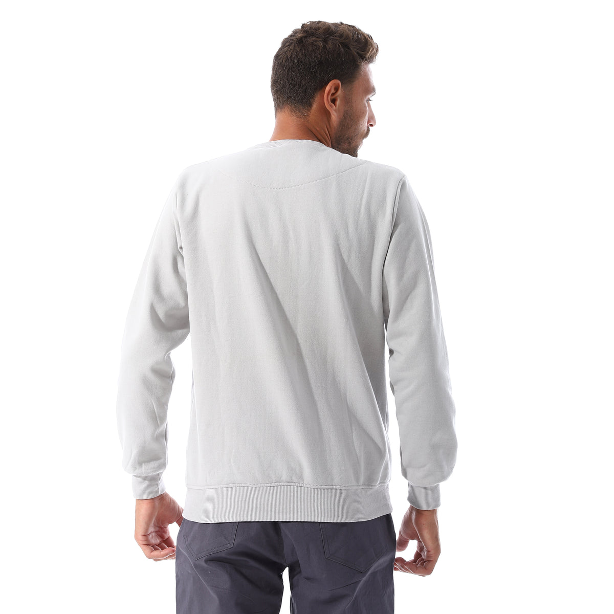 Plain_Basic_Men_Slip_On_Sweatshirt_-_Grey