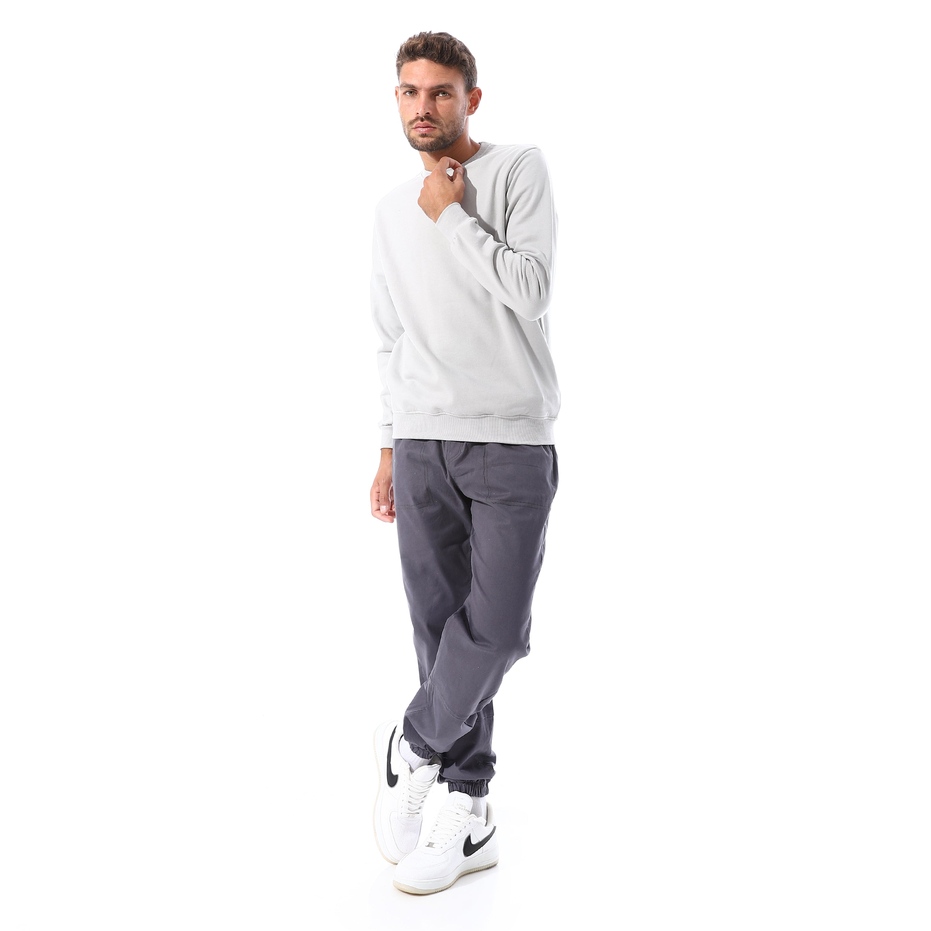 Plain_Basic_Men_Slip_On_Sweatshirt_-_Grey