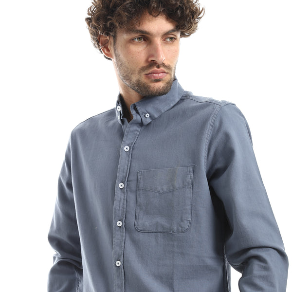 Casual_Indigo_Long_Sleeve_Shirt-Indigo