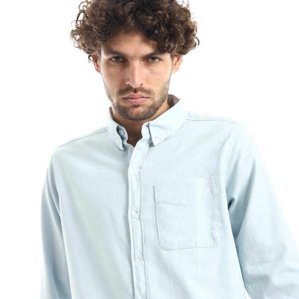Casual_Sky_Blue_Long_Sleeve_Shirt-_Sky_Blue
