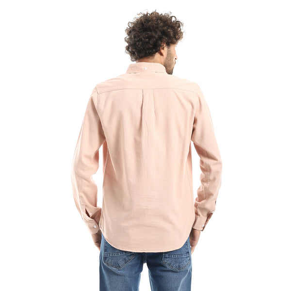 Casual_Nude_Long_Sleeve_Shirt-Nude