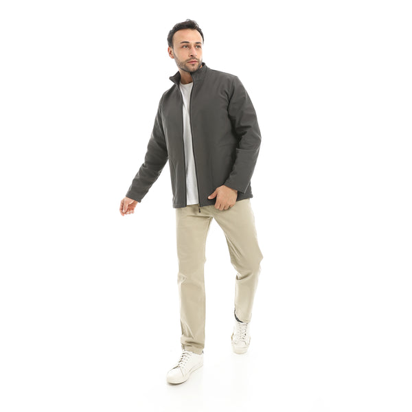 Gabardine_Buttons_&_Zipper_Closure_Regular_Fit_Pants-Beige