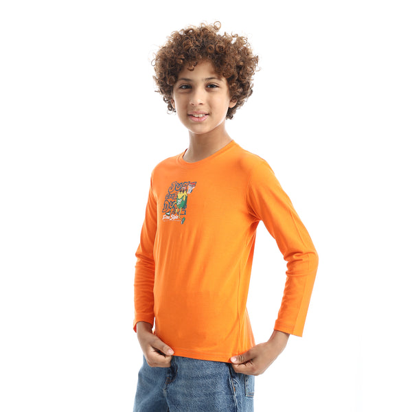 Boys_Printed_Long-Sleeve_Shirt_–_Orange