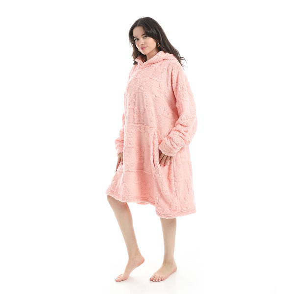 Hooded_Long_Sleeves_Snuggle_Blanket_-_Rose