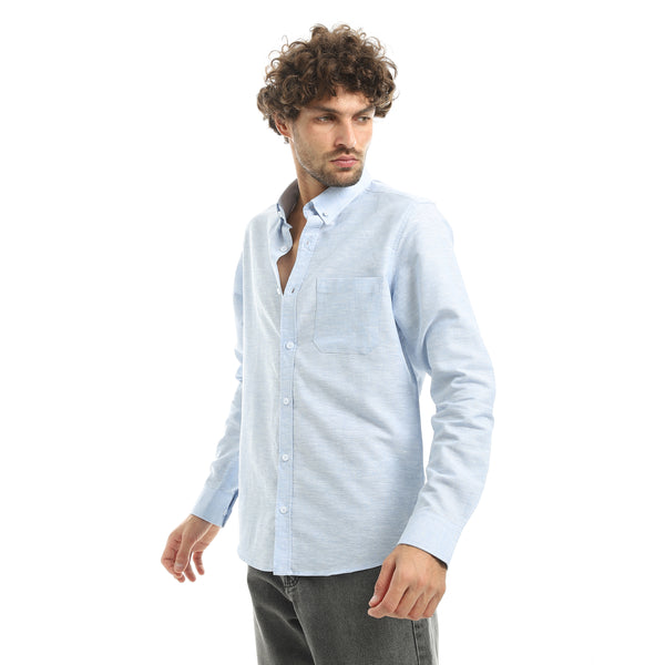 Baby_Blue_Long_Sleeves_Linen_Casual_Shirt-Baby_Blue