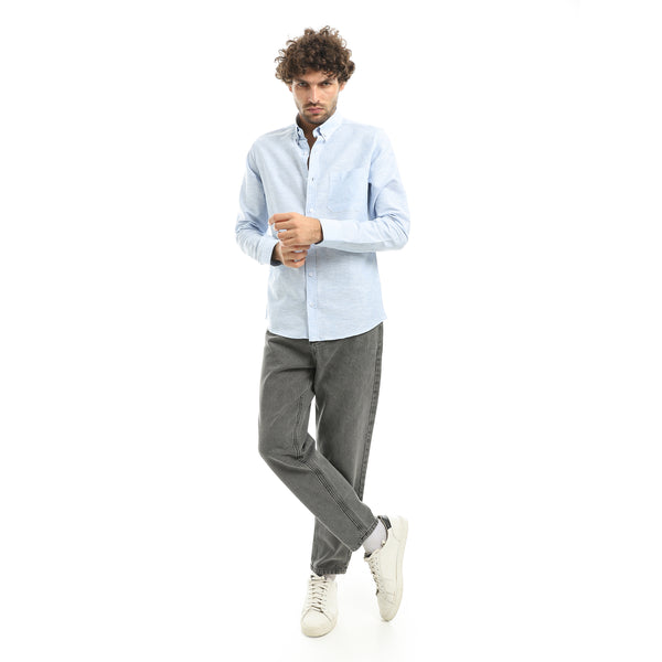 Baby_Blue_Long_Sleeves_Linen_Casual_Shirt-Baby_Blue