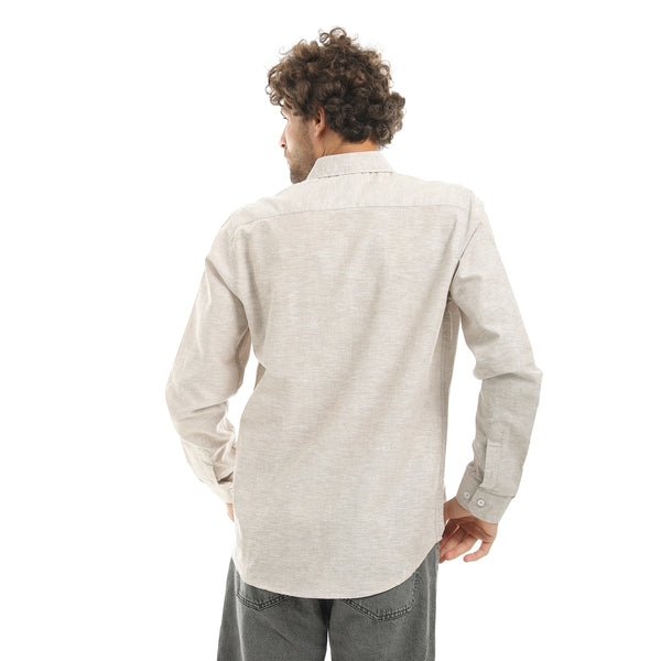 Beige_Long_Sleeves_Linen_Casual_Shirt-Beige