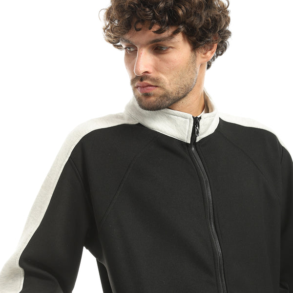 Bi-Tone_Regular_Fit_Sweatshirt_-_Black_&_White